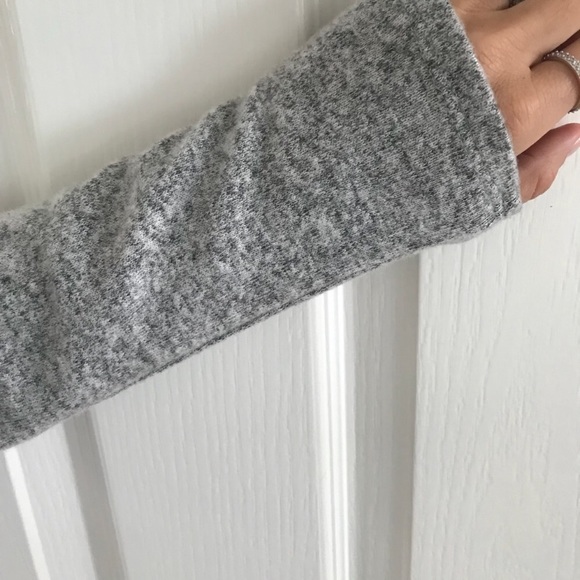 Grey boat neck sweater - Picture 4 of 4